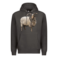 Smoke navajo churro sheep Premium Hoodie - LillyAllenDesigns