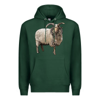 Sports Green navajo churro sheep Premium Hoodie - LillyAllenDesigns