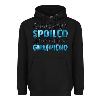 Black somebodys spoiled blue collar girlfriend Heavyweight Hoodie - MaliasSmallBusiness