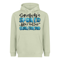 Matcha somebodys spoiled blue collar girlfriend Heavyweight Hoodie - MaliasSmallBusiness