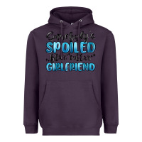 Plum somebodys spoiled blue collar girlfriend Heavyweight Hoodie - MaliasSmallBusiness