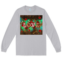 Moon Dust love  and leopard with keys Long Sleeve Tee - AdoDesignShop