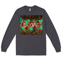 Smoke love  and leopard with keys Long Sleeve Tee - AdoDesignShop