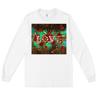 White love  and leopard with keys Long Sleeve Tee - AdoDesignShop
