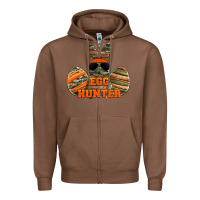 Chestnut easter egg hunter boys Zipper Hoodie - Jasminsmagicworld