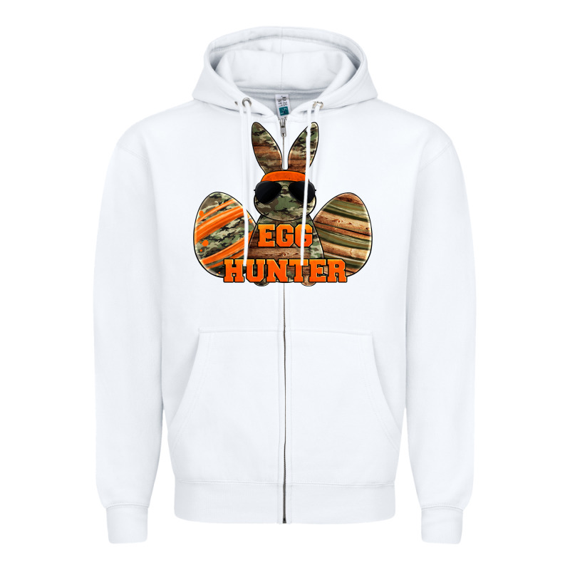 Easter Egg Hunter Boys Zipper Hoodie by Jasminsmagicworld | Teevron