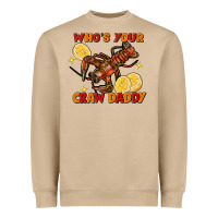 Mushroom crawfish who's your craw daddy Heavyweight Sweatshirt - FaDigitalArtStudio