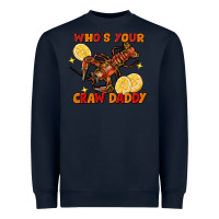 Navy crawfish who's your craw daddy Heavyweight Sweatshirt - FaDigitalArtStudio