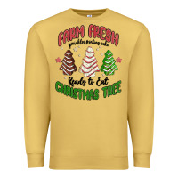 Antique Gold farm fresh christmas tree Premium Sweatshirt - MaliasSmallBusiness