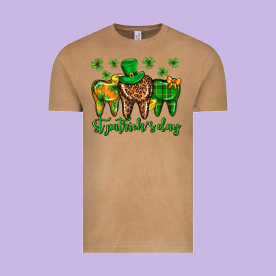 Dentist St. Patricks Day Vintage Tee Designed By Neo Western