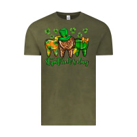 Vintage Olive Dentist st. patricks day Vintage Tee - Neo Western