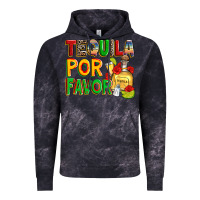 Cloud Black tequila por favor Vintage Hoodie - Zillion Design Studio
