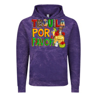 Cloud Purple tequila por favor Vintage Hoodie - Zillion Design Studio