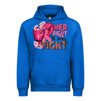 Cobalt her fight is our fight Urban Hoodie - NancyCooperArtShop