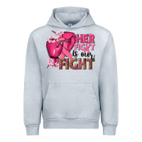 Heather Grey her fight is our fight Urban Hoodie - NancyCooperArtShop