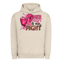 Pigment French Oak her fight is our fight Urban Hoodie - NancyCooperArtShop