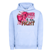 Pigment Grape Ice her fight is our fight Urban Hoodie - NancyCooperArtShop