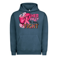 Pigment Midnight Navy her fight is our fight Urban Hoodie - NancyCooperArtShop