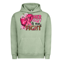 Pigment Oil Green her fight is our fight Urban Hoodie - NancyCooperArtShop