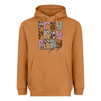 Meerkat pray on it pray over it pray through it Heavyweight Hoodie - NancyCooperArtShop