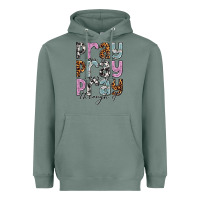Sage pray on it pray over it pray through it Heavyweight Hoodie - NancyCooperArtShop