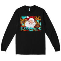 Black it's Christmas y'all background Long Sleeve Tee - JahusDesignShop
