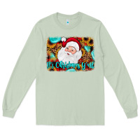 Matcha it's Christmas y'all background Long Sleeve Tee - JahusDesignShop