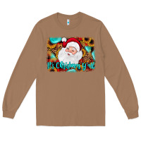 Toasted Coconut it's Christmas y'all background Long Sleeve Tee - JahusDesignShop