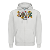 Dove Grey western love nurse Zipper Hoodie - BarkalooDesign