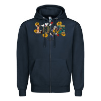 Navy western love nurse Zipper Hoodie - BarkalooDesign
