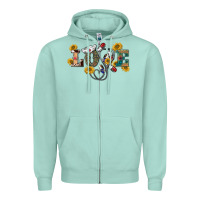 Seafoam western love nurse Zipper Hoodie - BarkalooDesign