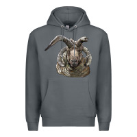 Rock navajo churro sheep head Premium Hoodie - LillyAllenDesigns