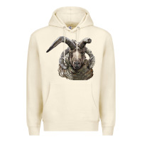Sandshell navajo churro sheep head Premium Hoodie - LillyAllenDesigns