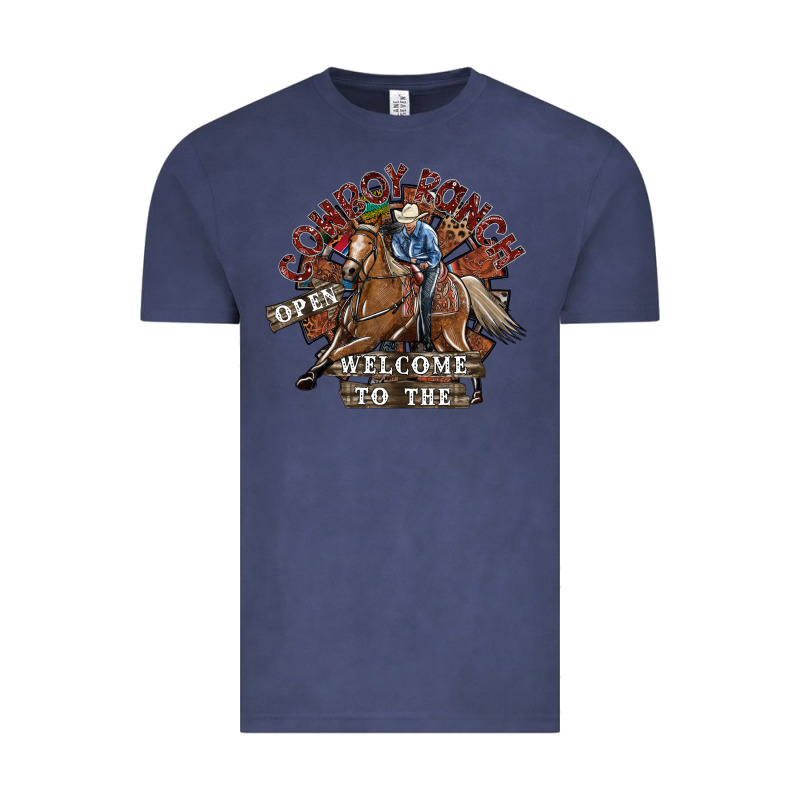 Cowboy Ranch Vintage Tee by SublimationCraftShop | Teevron