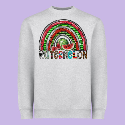 Watermelon Heavyweight Sweatshirt Designed By Sublimationcraftshop