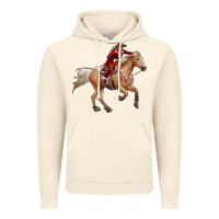 Vintage Artic christmas cowgirl Vintage Hoodie - RanaPortraitStore