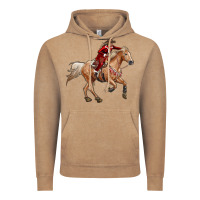 Vintage Coffee christmas cowgirl Vintage Hoodie - RanaPortraitStore