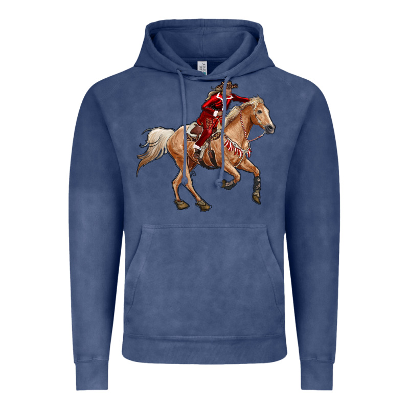 Christmas Cowgirl Vintage Hoodie by RanaPortraitStore | Teevron
