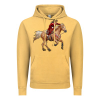 Vintage Mustard christmas cowgirl Vintage Hoodie - RanaPortraitStore