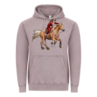 Vintage Zinc christmas cowgirl Vintage Hoodie - RanaPortraitStore