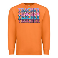 Carrot teacher stacked Premium Sweatshirt - NancyCooperArtShop