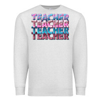 Oatmeal Heather teacher stacked Premium Sweatshirt - NancyCooperArtShop