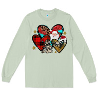 Matcha Christmas heart Long Sleeve Tee - JahusDesignShop