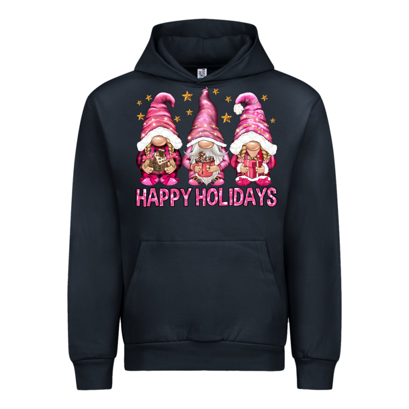 Happy Holidays With Gnomes Urban Hoodie by NancyCooperArtShop | Teevron