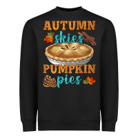 Black autumn skies pumpkin pies Heavyweight Sweatshirt - HRA Design Shop