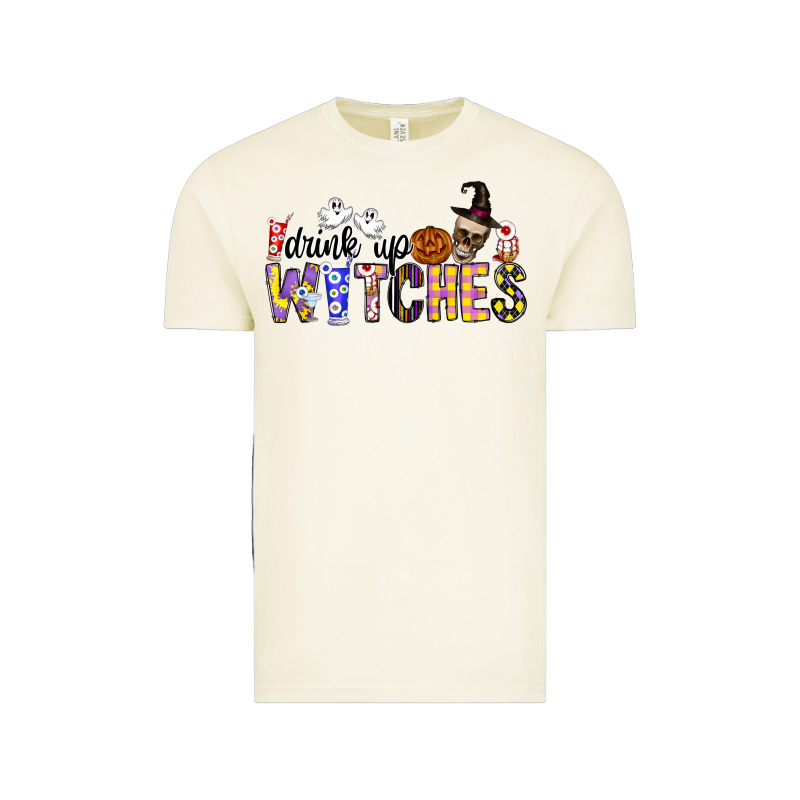 Drink Up Witches Vintage Tee by CowhideDigitalArt | Teevron