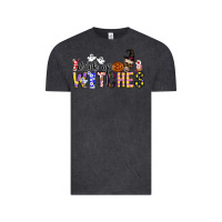 Vintage Black Drink Up Witches Vintage Tee - CowhideDigitalArt