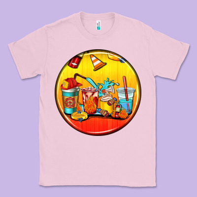 Firefighter Coasters Classic Tee Designed By Adodesignshop