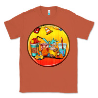 Copper firefighter coasters Classic Tee - AdoDesignShop
