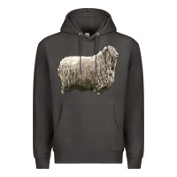 Smoke lincoln sheep Premium Hoodie - LillyAllenDesigns